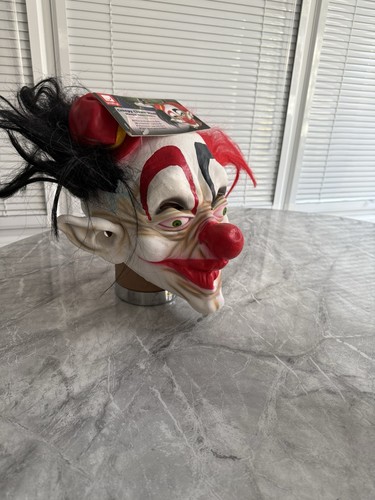 Clown mask overhead with - mask,