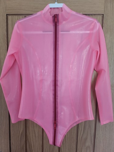 New latex rubber bodysuit - new,