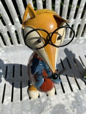 Fox Garden Ornament Vgc As Not