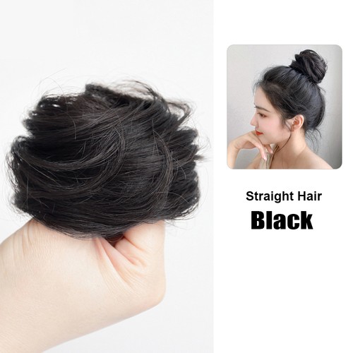 Synthetic messy bun scrunchie - synthetic,