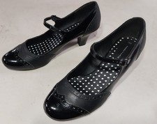 Vintage Style Black & Patent