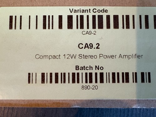Ca9 compact stereo - compact,
