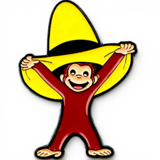 Curious George Inspired Enamel