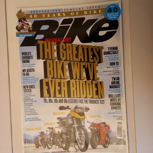Bike magazine august 2011 - bike,