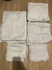 The White Company luxury egyptian Towels Bath sheet 1x + Bath 2x +Hand towel 2x
