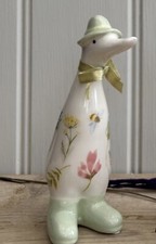 Ceramic duck with bees - bees, &