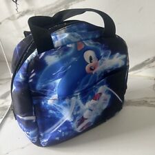 Kids Boys Junior Novelty SONIC HEDGEHOG Lunchbag School Bag Lunchbox Character