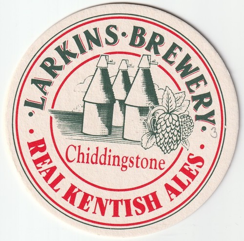 Beer mat larkins brewery - mat,
