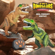 Rc Dinosaur Car Toy For Kid Remote Control Robot Simulation T-Rex Verisimilitude