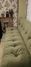 Habitat Kota 3 Seater Velvet