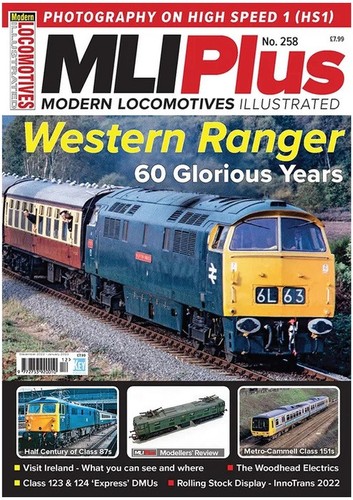 Modern locomotives illustrated - modern,
