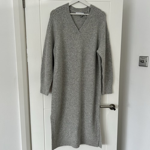 Primark grey soft knit - grey, midi