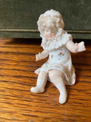 Antique german lace porcelain - antique,