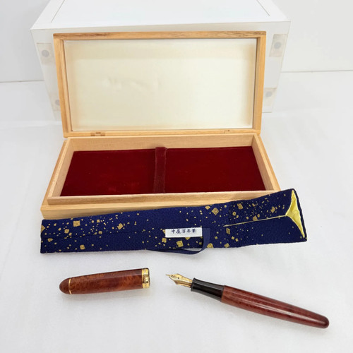 Nakaya briar wood fountain pen - briar,