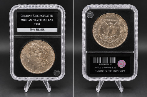 1900 morgan silver dollar - dollar, $1