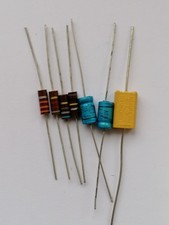 Fuzz face components Resistors