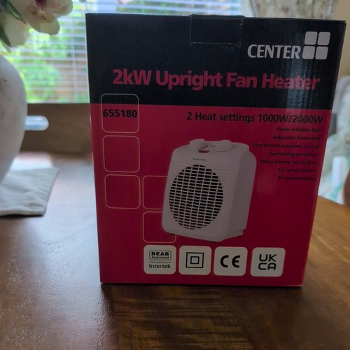 Center 2kw upright fan - center,