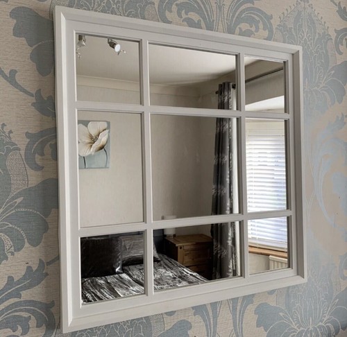 Square window style mirror - square,