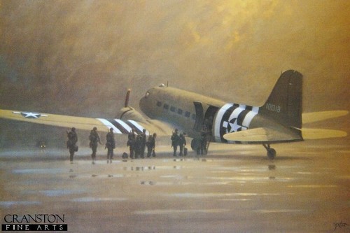 Military aviation art print D