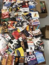 JobLot Bundle Random 200 Mix DVD CD’s Promo Newspaper Free Giveaways Films Music