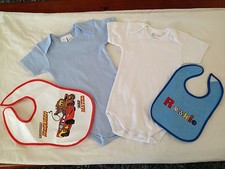 BNIP Boys Sz 1 Cute Blue/White