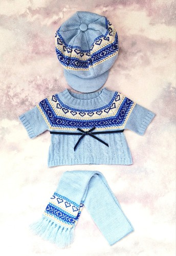 Build bear fair isle knit - fair,