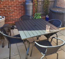 Square Garden Dining Table