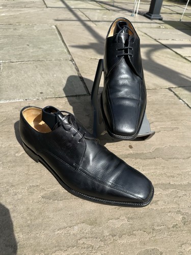 Loake black leather - loake,