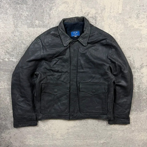 Vintage italian leather - vintage, jacket