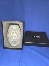 LALIQUE CRYSTAL Clear Frosted