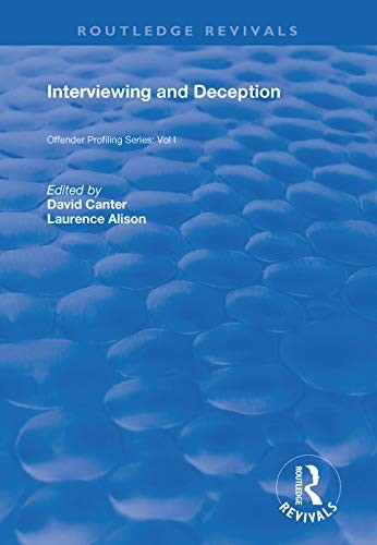 Interviewing and deception - interviewing,
