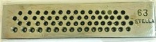 Jewellers round draw plate - jewellers,
