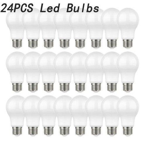 Pcs e27 led bulb - 24,