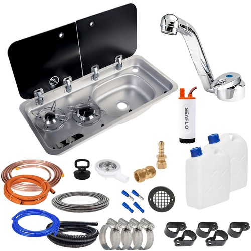 Navy load hob sink - &, right