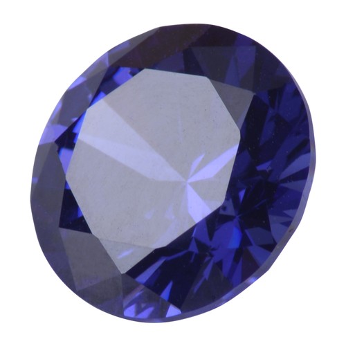 Blue tanzanite unheated 12mm - tanzanite,