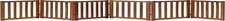 Extra-Wide Wooden Dog Gate -