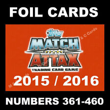 Match Attax 2015/16 15/16 MAN OF THE MATCH / DUO / AWAY KIT cards 2016