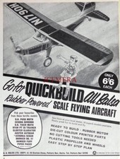 Quickbuild all balsa flying - quickbuild,