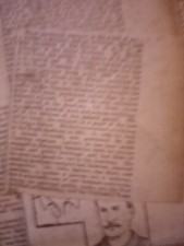 Kvc43  Ephemera 1900 article Henry Scott tuke sculptor 