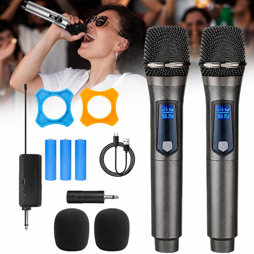 2pcs wireless uhf professional - 2pcs,