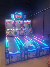 Crazy Bowling  - 3 Lanes and coin operated