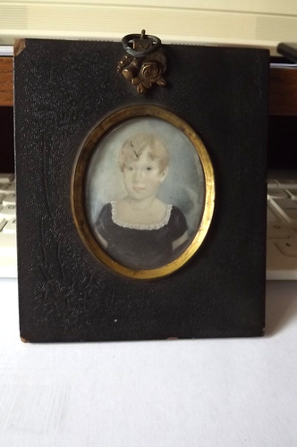 Antique georgian hand painted - georgian,