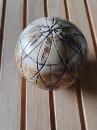 Decorative vintage bone inlay - decorative,