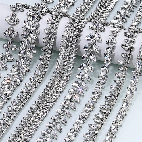 Yard crystal rhinestone - 1, trim