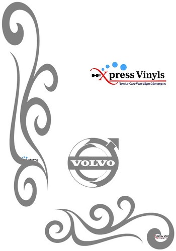 Volvo window decals truck - 2,