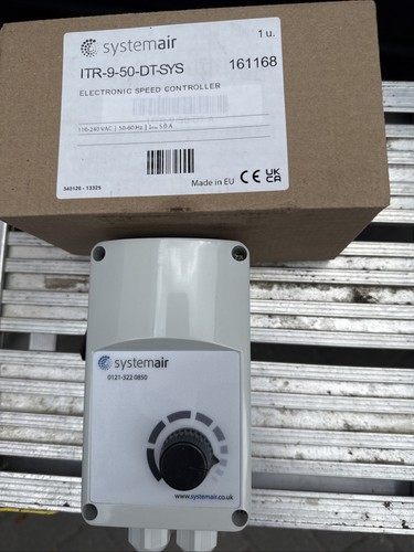 Systemair itr speed - systemair, controller