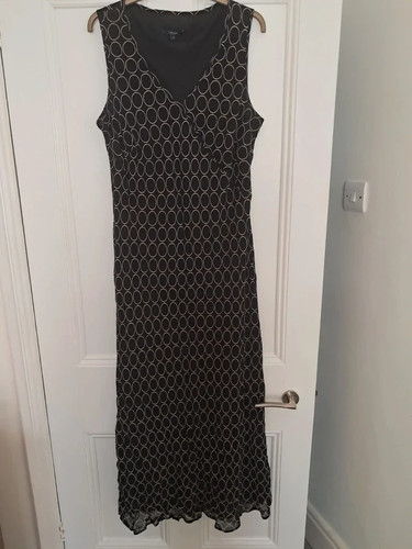 Debenhams maxi dress - s/l,