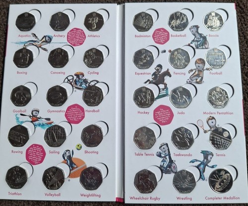 London 2012 50p sports - 50p,