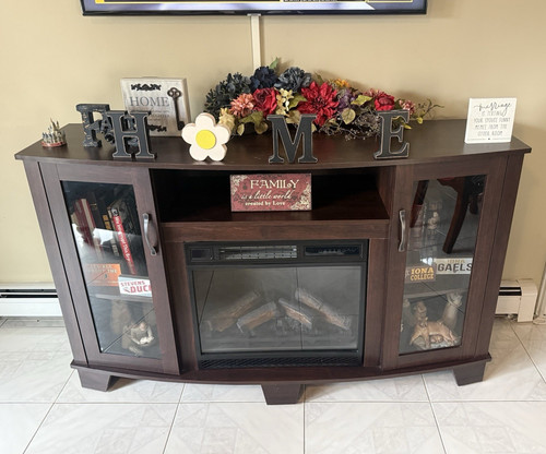Carlow wood glass electric - glass,