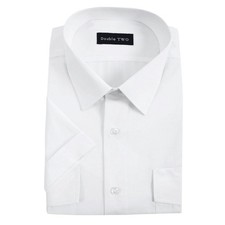 Ladies White Short Sleeve